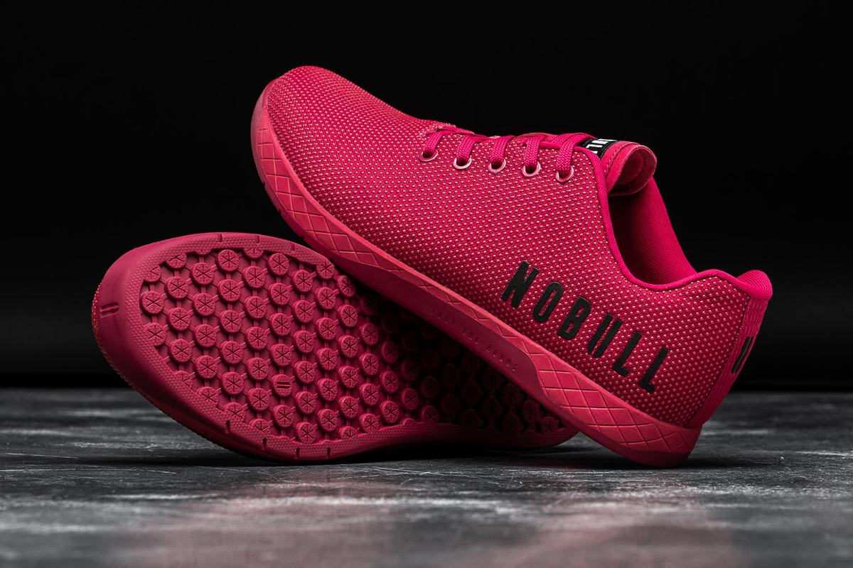 Nobull Superfabric Women's Trainers Pink | Australia (KZ0563)